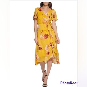 Due Time Spring Summer Floral Maternity dress size M